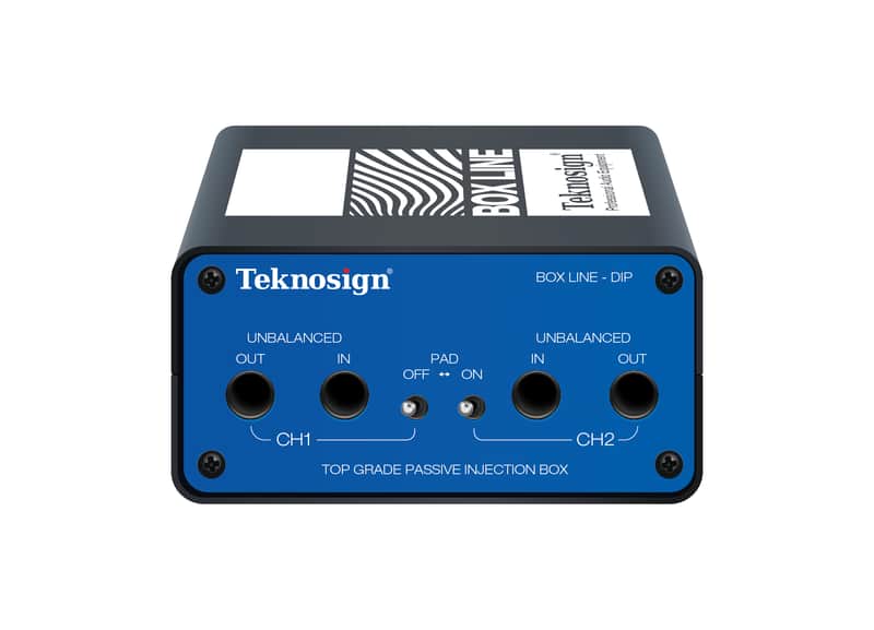 Teknosign DIP Dual Channel Passive DI Box image 1