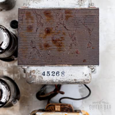 1962 Fender Dual Showman Blonde Brown Panel Vintage Piggyback Tube Amp 2x15 w/ Altec 421A image 21