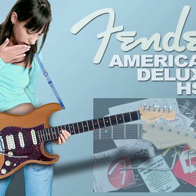 FENDER 60TH ANNIVERSARY DELUXE HSS STRATOCASTER LSR NUTSAMARIAN COBALT STRAT image 12