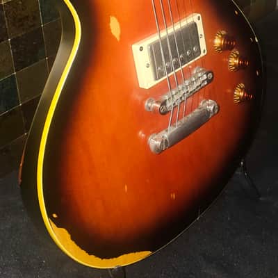 LTD EC-256 Distressed w/Ernie Ball Custom Gauge Strings and Strap image 2