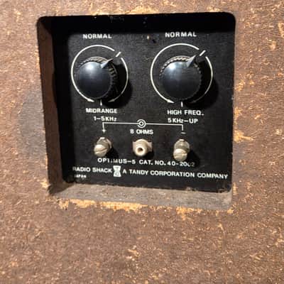 Vintage 1970s Realistic Optimus-5 3-Way Speaker Pair image 8