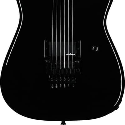 Jackson Pro Origins 1985 San Dimas SD1A H FR Electric Guitar. Rosewood Fingerboard, Gloss Black image 1