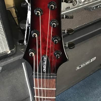 Schecter OMEN ELITE 7 CHERRY BURST LATE 2000’s - CHERRY BURST image 6