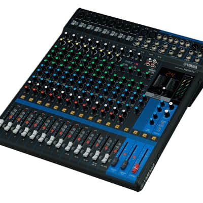 Yamaha MG16XU 16 Channel Analog Mixer Black image 2