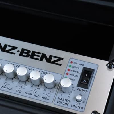 Genz Benz GBE-600 FET / 12AX7 Tube Preamps 625-Watt Bass Amplifier w/Gator Case image 16