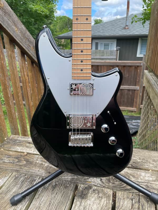 Reverend Billy Corgan Signature Z-One 2025 - Midnight Black with HSC image 1