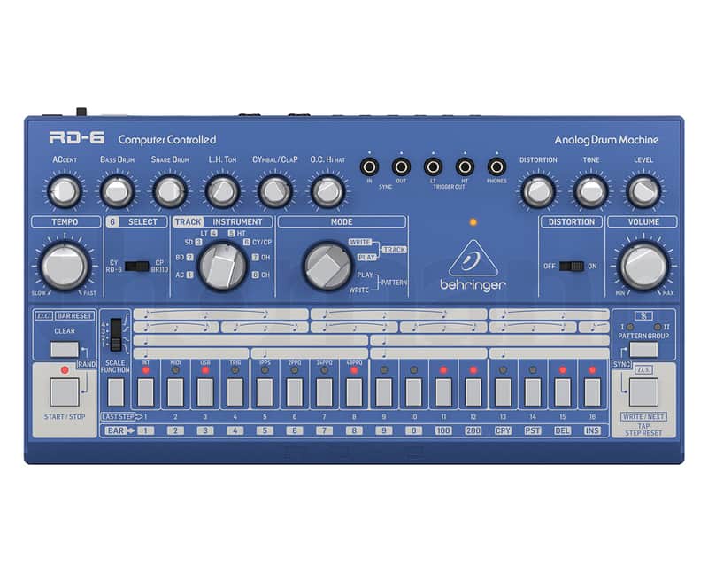 Behringer RD-6 Analog Drum Machine | Reverb