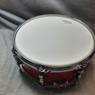 Ludwig USA Legacy Mahogany Jazz Fest 5X14 - Mod Orange image 20