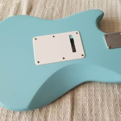 Squier Paranormal Cyclone 2020 - Daphne Blue image 11