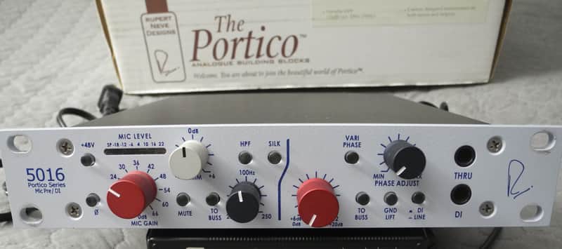 Rupert Neve Designs Portico 5016 Mic Preamp / DI with Variphase image 1