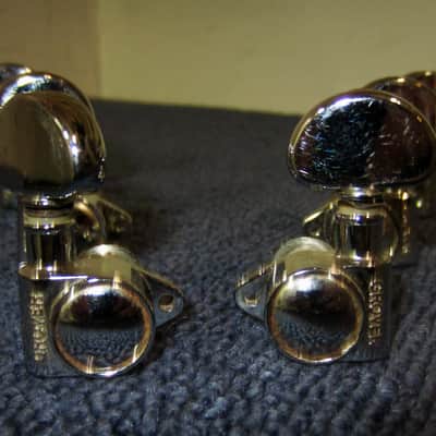 Grover Tuners for SG or Les Paul or Martin or Similar 1990s - Chrome image 1