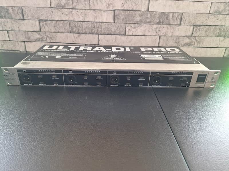 Behringer Ultra-DI Pro DI4000 4-Ch Active Direct Inject Box 2010s - Standard image 1
