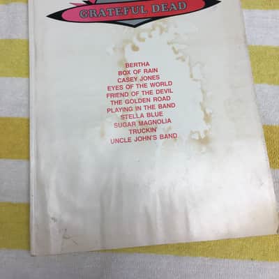 Warner Bros Ice Nine The Best of The Grateful Dead songbook piano voice guitar 1973 image 1
