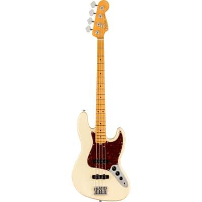 Fender American Professional II Jazz Bass MN (Olympic White) - 4-String Electric Bass image 1