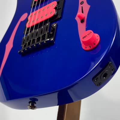 Ibanez Mikro PGM Paul Gilbert PGMM11 Electric Guitar 2021 - Jewel Blue image 8