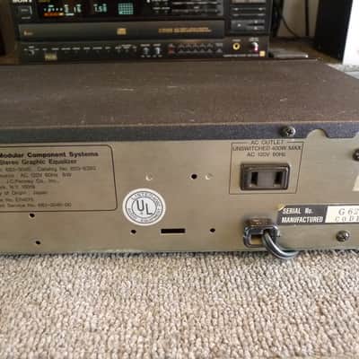 MCS 3040 Graphic Equalizer - 10 Band Dual Channel EQ - Cleaned and Tested image 7