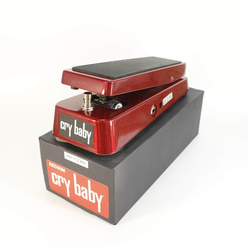 Dunlop RED95M Cry Baby Wah (Limited Edition Red Sparkle, Mint in Box) image 1