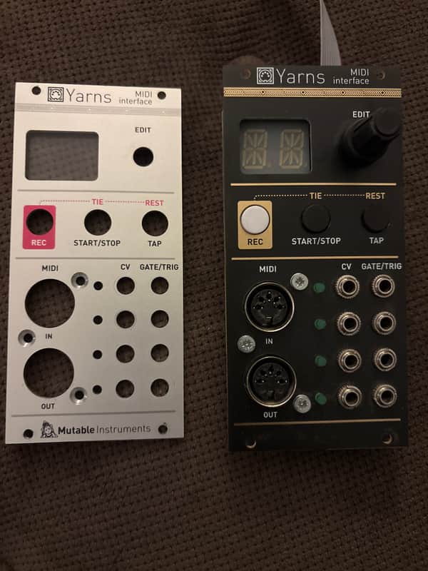 Factory Original Mutable Instruments Yarns 2014 - 2020 - Silver image 1