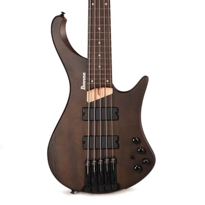 Ibanez EHB605WNF EHB Ergonomic Headless Bass 5-String Walnut Flat image 2