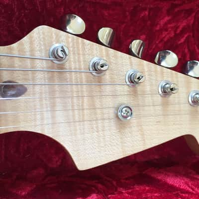 Warmoth Andrew Olson Jerry Garcia style Strat 2010 TRANS BLUE image 5