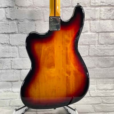 Used: Squier Classic Vibe Bass VI Bass Guitar - Sunburst image 3