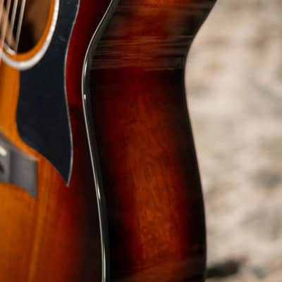Taylor 222ce-K DLX Grand Concert Hawaiian Koa Acoustic/Electric Guitar - Shaded Edge Burst with Hardshell Case image 13