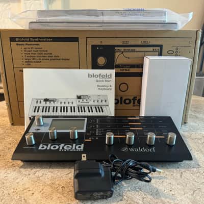 Waldorf Blofeld Desktop Synth Black Shadow
