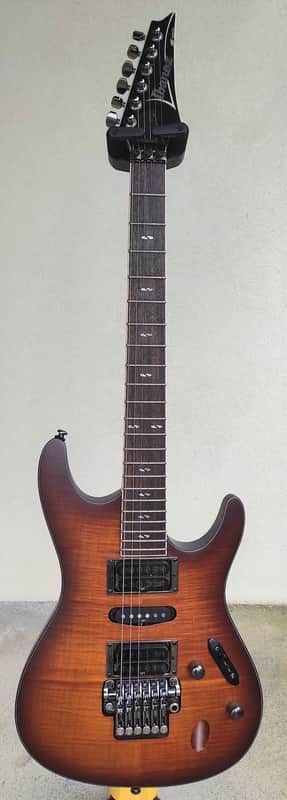 Ibanez S670FM 2007 Antique Burst Flat image 1