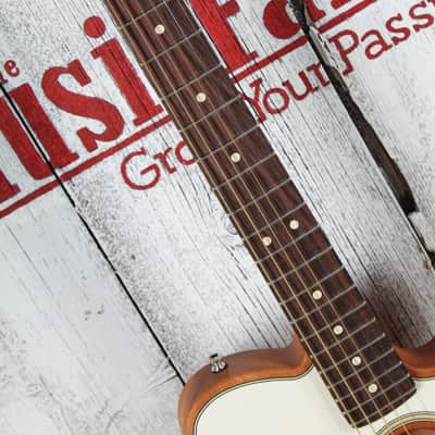 Fender Finneas Acoustasonic Player Telecaster Acoustic Electric Guitar w Gig Bag image 12