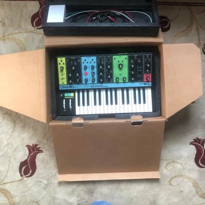 Moog Grandmother 32-Key Semi-Modular Analog Synthesizer 2018 - Present - Black / Multi-Colored Panel image 2