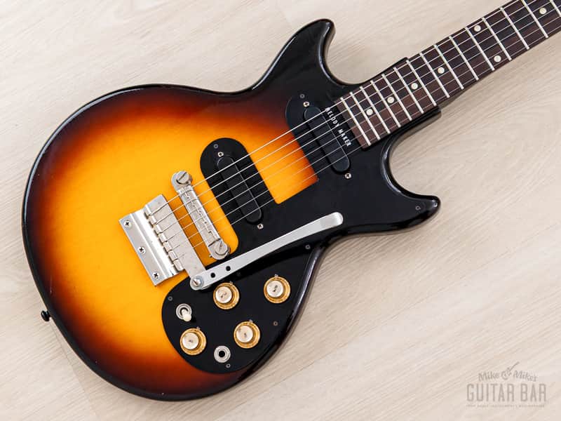 1963 Gibson Melody Maker D Vintage Guitar Sunburst, Collector-Grade w/ Maestro Vibrola, Case
