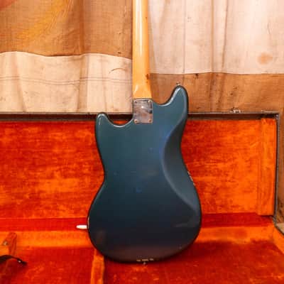 Fender Competition Mustang 1972 - Burgundy Blue image 7