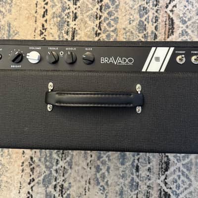 Wampler Bravado 40-Watt 1x12 Hand-Wired Guitar Combo Amp 2010s - Black / White image 3