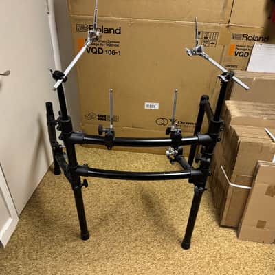 Roland MDS-9V V-Drum Rack Fully Loaded, 2 Cymbal Arms, 4 Pad Mounts - 051526 image 8