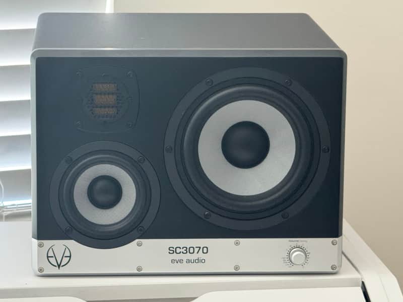 Eve Audio SC3070 3-Way 7" Active Studio Monitors (Pair) 2020 - Present - Black image 1