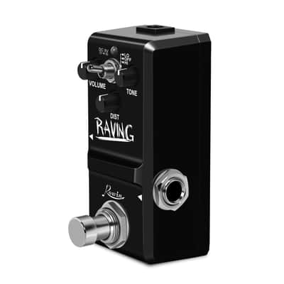 Rowin LN-305 RAVING Heavy Metal Distortion Effects Pedal Ture Bypass,price include the import duty to US buyer image 4