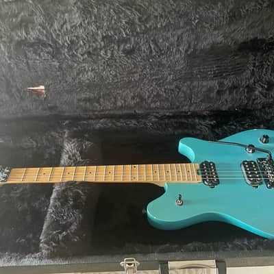 EVH Wolfgang WG Standard 2017 Matte Blue Frost Eddie Van Halen Electric Guitar image 6
