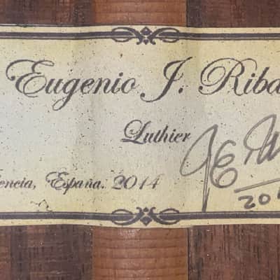 Eugenio Riba 2015 Classical Guitar – Masterful Copy of an Antonio de Torres Guitar - Check Video! image 17