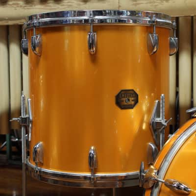 1970s Gretsch Progressive Jazz in Gold Nitron 14x18 14x14 8x12 image 3