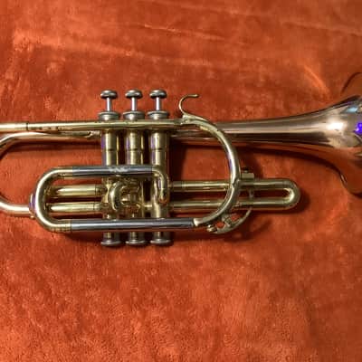 Yamaha 332 Cornet Rose Bell - Brass image 2