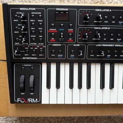 Sequential Fourm 4-voice Polyphonic Synthesizer image 3