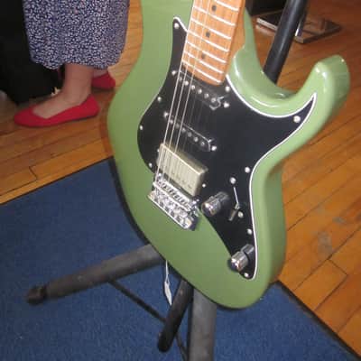 Cort G250SE SE Series Electric Guitar - Dark Olive Green image 7