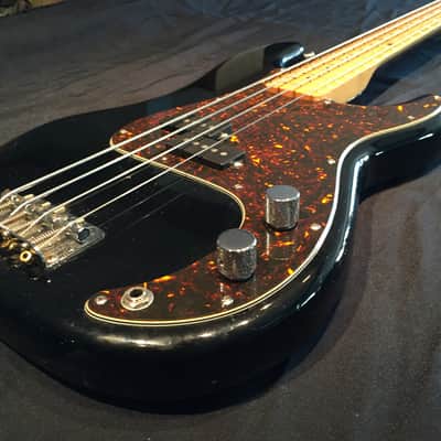 Fender Precision 1983 Black With Hardshell Case image 6