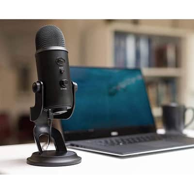 Blue Yeti Blackout USB Professional Multi-Pattern USB Microphone Plus Pack Bundle with Presonus StudioOne 5 artist DAW, iZotope RX elements Plug-in and Groover 3 Tutorials 3-Month Subscription image 8