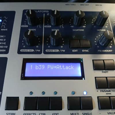 Access Virus Indigo 37-Key Digital Synthesizer 2001 - Silver image 2