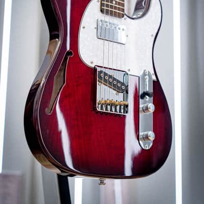 G&L Tribute ASAT Classic Bluesboy S/H Redburst image 2