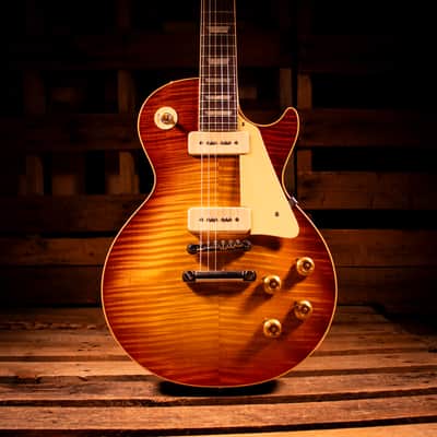 Gibson Custom M2M 1956 Les Paul Standard VOS Handpicked Top, Royal Tea Burst Top #14 64271 image 8