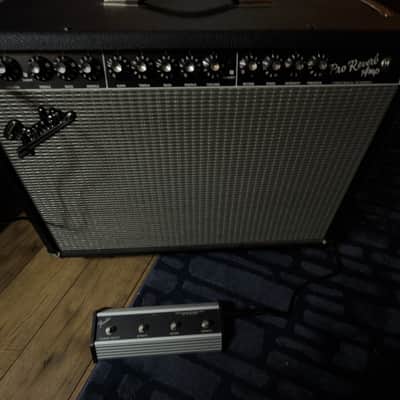 Fender Pro Reverb amp 1x12 Jensn Speaker 2002 - Black image 8
