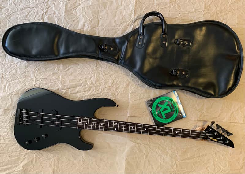 Fernandes PJ50 Bass 1980s Black electric rock bass Limited Edition
