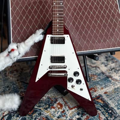 ESP Edwards E-FV-120D Cherry Flying V Japan image 2